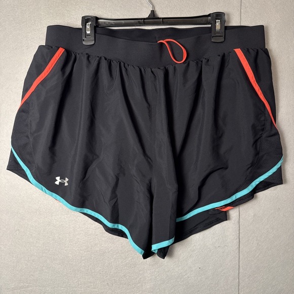 Under Armour Pants - Women's Under Armour Plus UA Fly by 2.0 Loose Fit Running Shorts 2XL